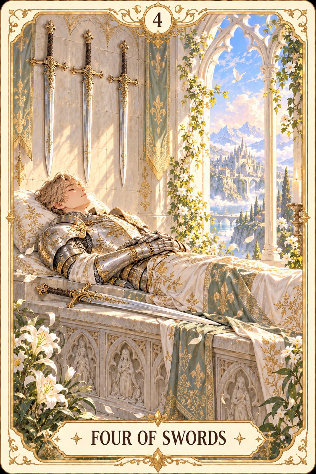 ไพ่ Four of Swords (4 ดาบ) — ข่าวที่เห็น